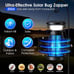 Solar Bug Zapper Outdoor, 4200V Effective Mosquito Zapper| Rechargeable Cordless