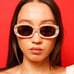 Crap Eyewear Bikini Vision Bone Sunglasses With Case
