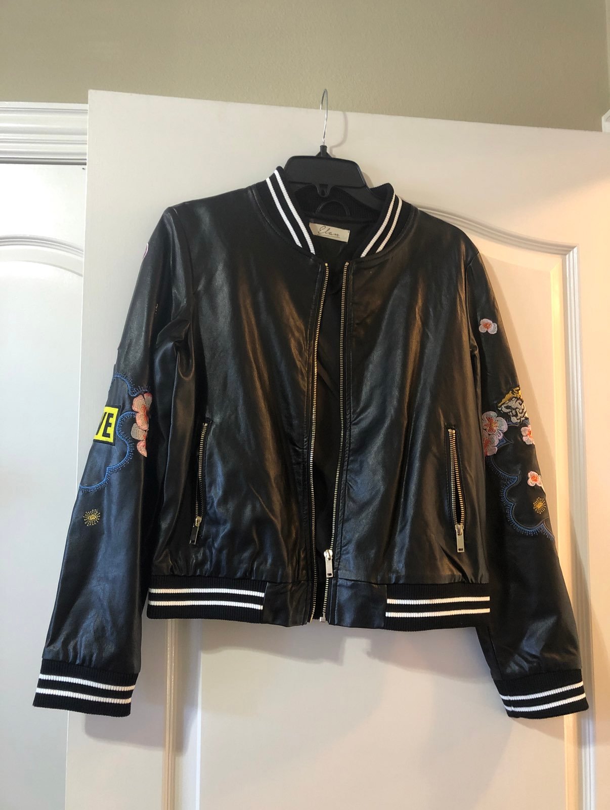 Faux Leather Jacket