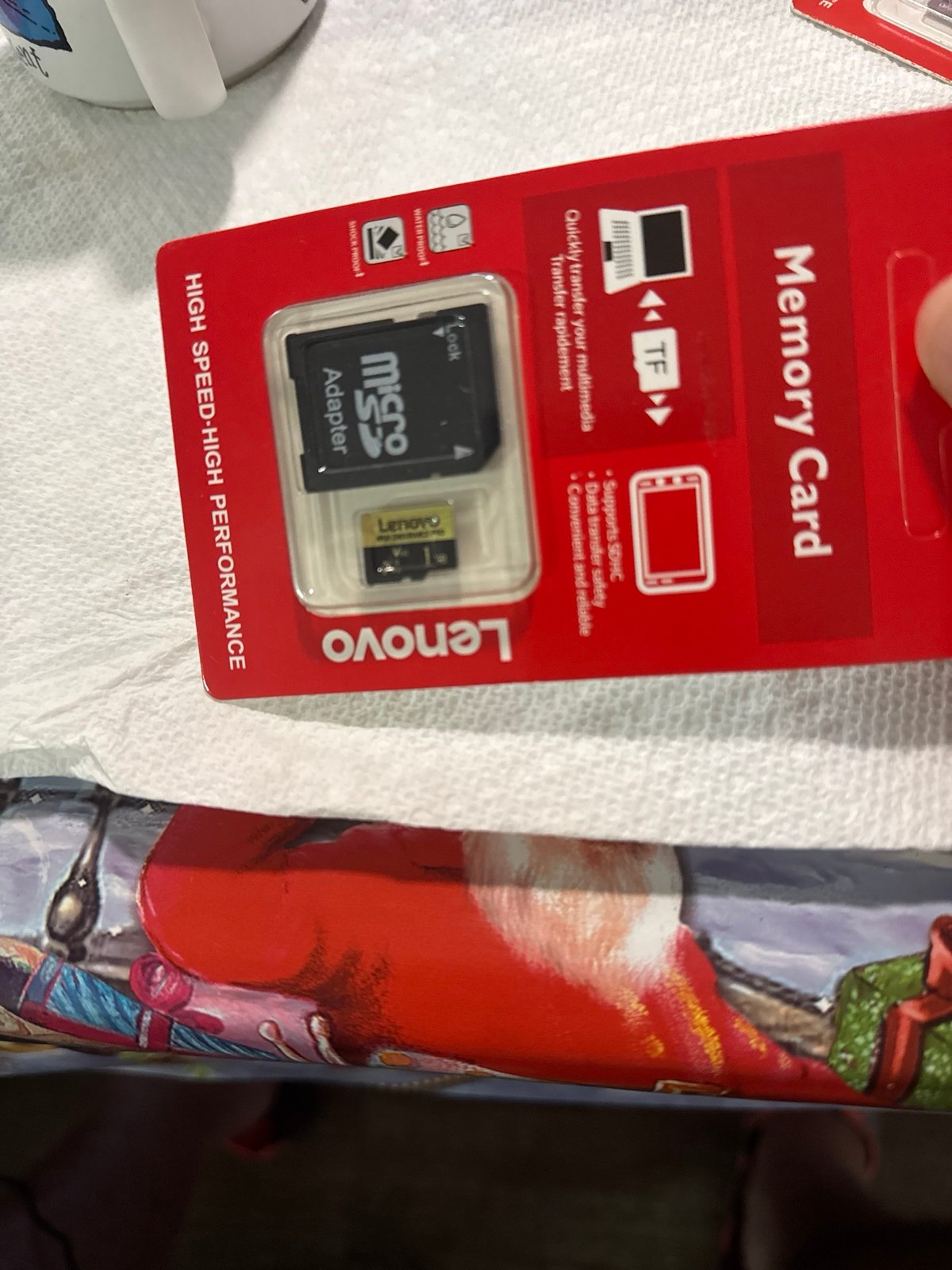 Lenovo Memory Micro SD Card 1 TB,V60,U3,A2