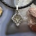 Carolyn Pollack Sterling Silver Peridot Dot Decorated Enhancer Pendant For Women
