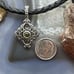 Carolyn Pollack Sterling Silver Peridot Dot Decorated Enhancer Pendant For Women