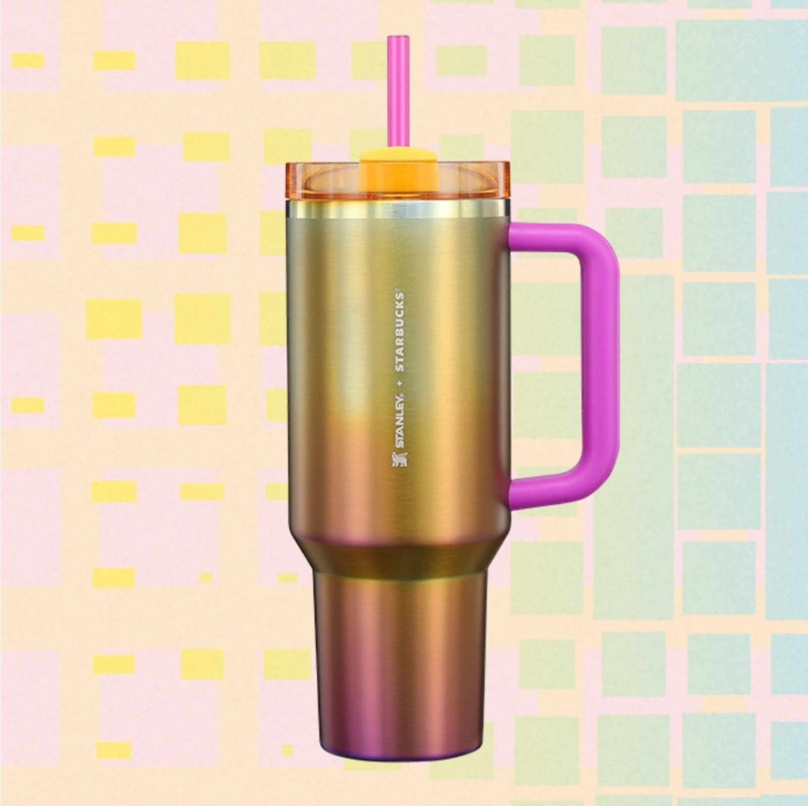 Starbucks x Stanley Sunset gradient 40oz