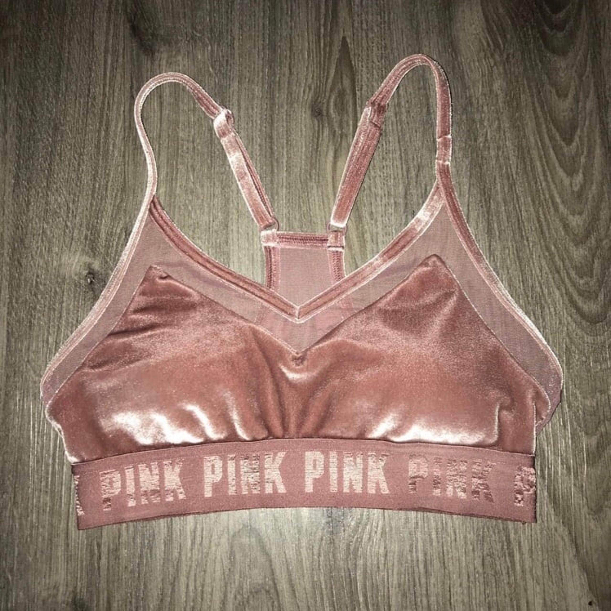 Victoria’s Secret PINK Ultimate; Women’s (XS) Velvet Sports Bra