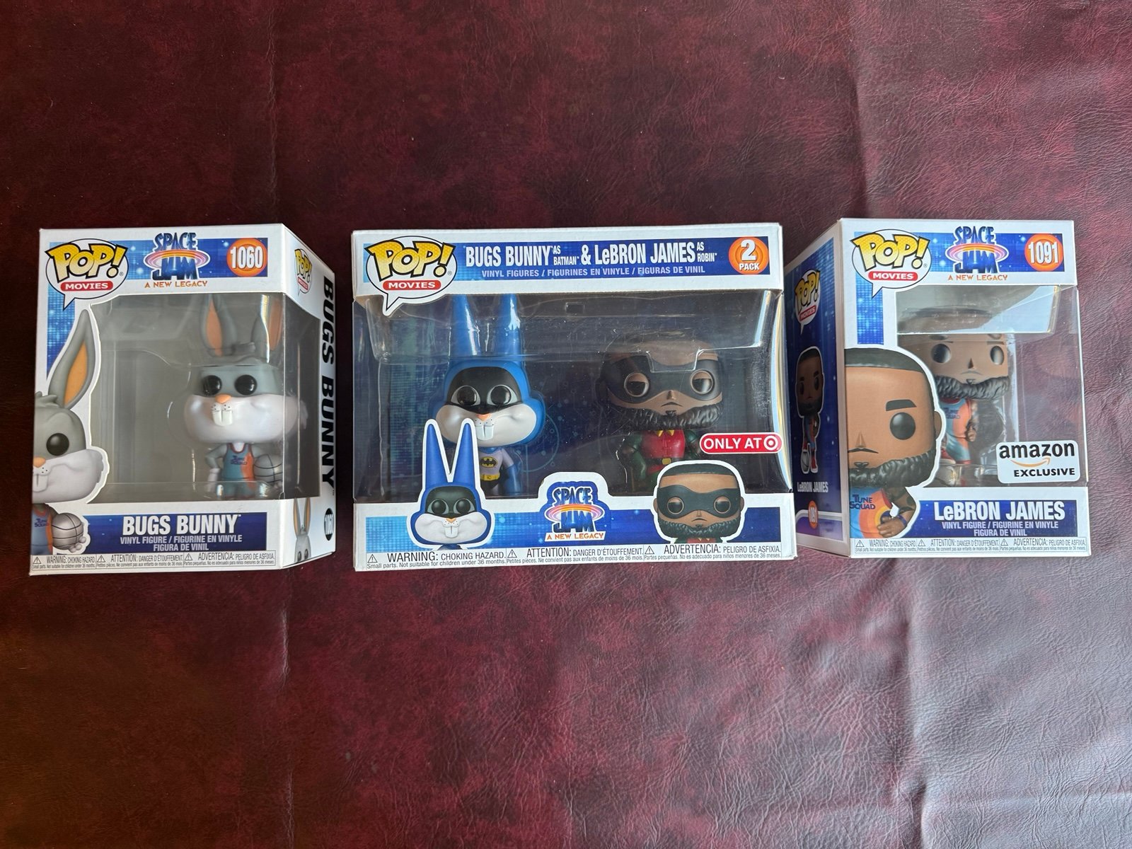 Space Jam Legacy Funko Pop Lot