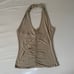 Vintage Arden b butterfly halter top