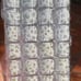 5 D flower Heandmade acrylic white