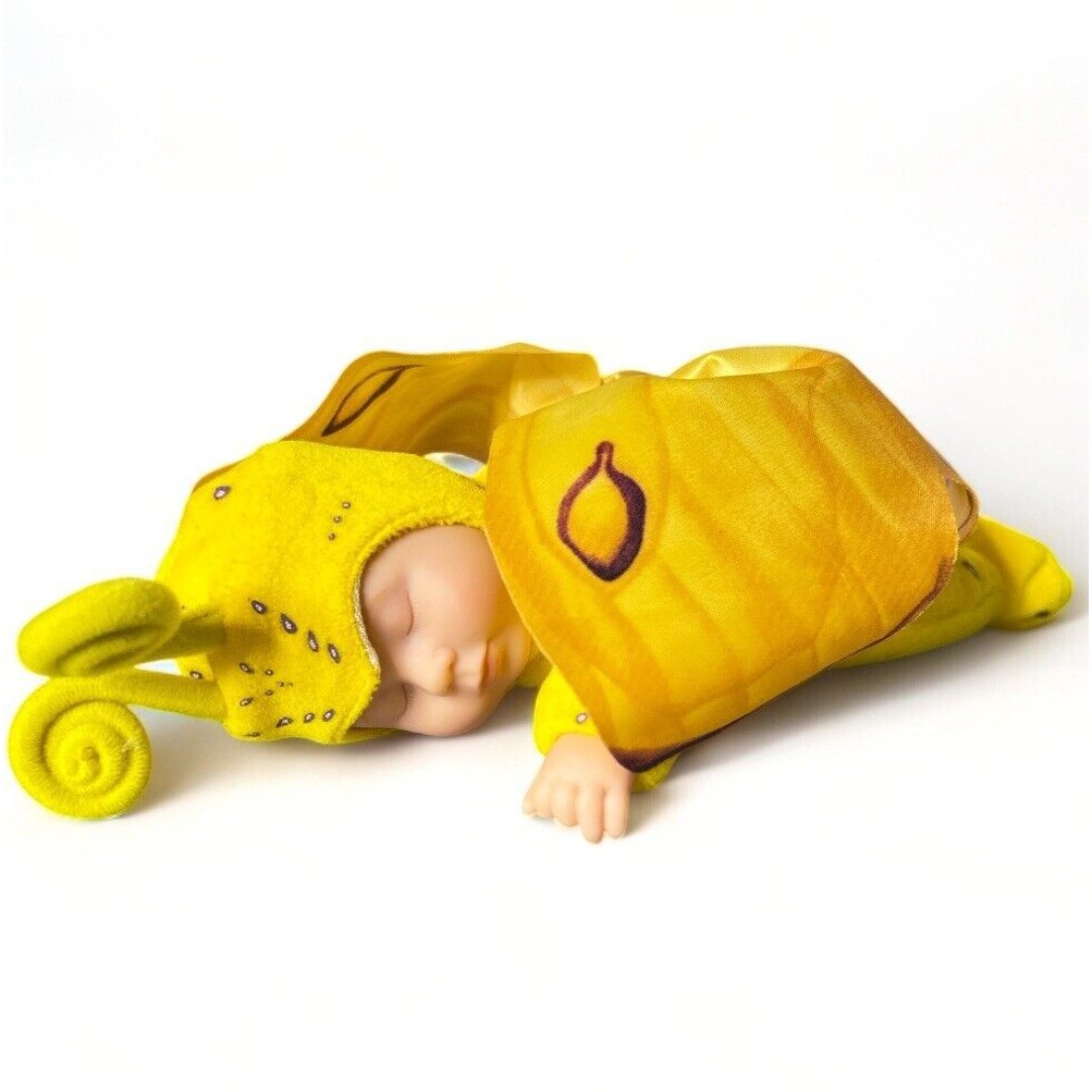 Anne Geddes Yellow Baby Butterfly, Bean Filled Collection (unimax Toy)