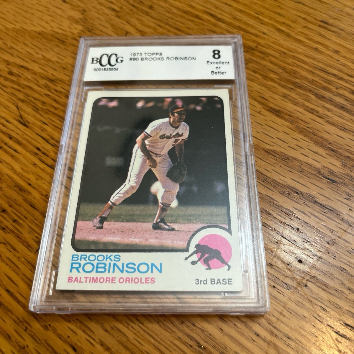 1973 MLB Topps Brooks Robinson Graded Card