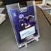Jordan Addison Wild Card Autograph Rookie 1/1 Purple Color Match Case Hit