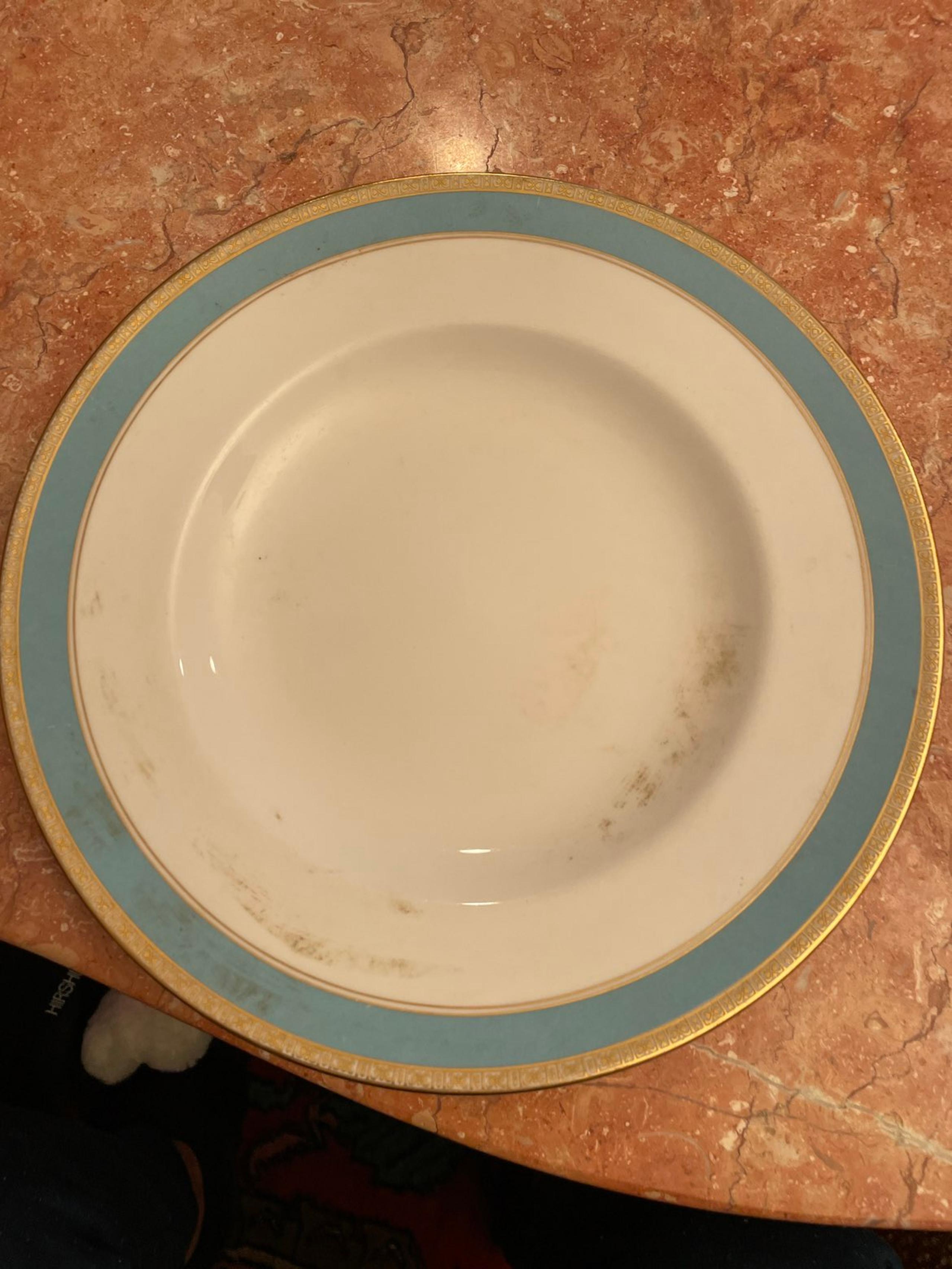 vintage DERBY CHINA ROYAL CROWN DINNER PLATE