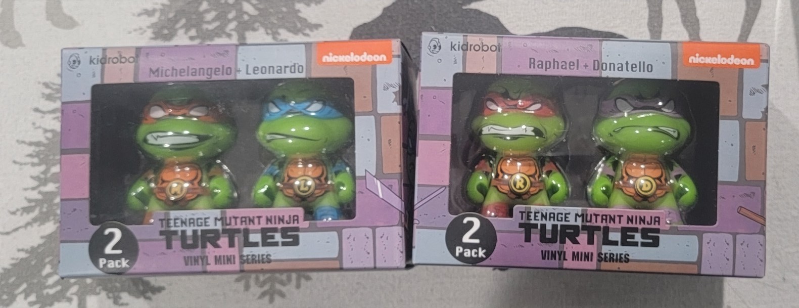 TMNT by KIDROBOT Vinyl Mini Figures