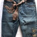 Butterfly Embroidered Bermuda Shorts