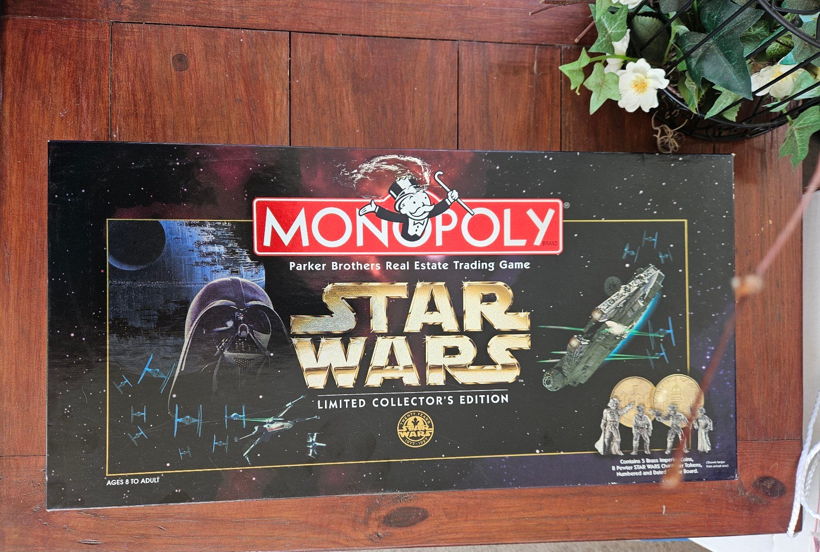 Monopoly 1996 Star Wars Monopoly Limited Collector's 20th Anniversary Edition