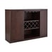 Isabell Bar w/Storage (Vintage Walnut)