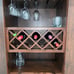 Isabell Bar w/Storage (Vintage Walnut)