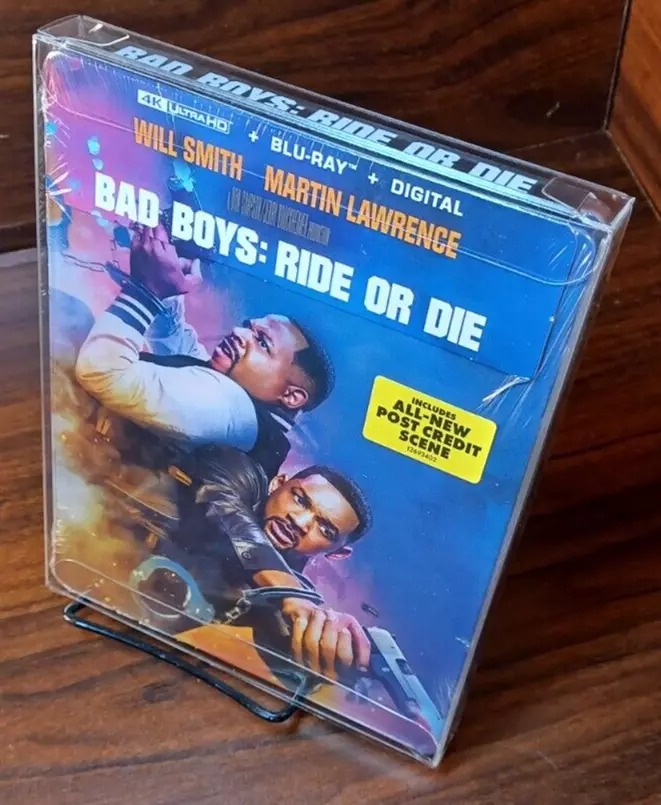 Bad Boys: Ride or Die 4K Steelbook (4K/Blu-ray) w/PROTECTIVE SLEEVE-NEW-Free S&H