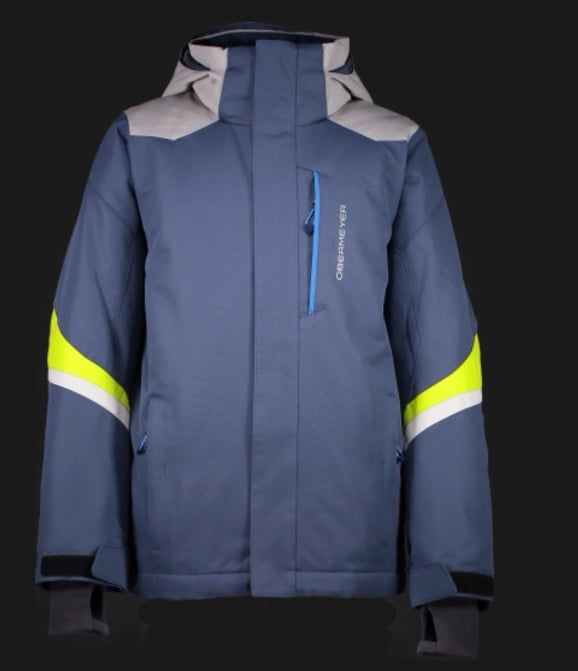 Obermeyer Teen Boys Fleet Winter Ski Jacket In Trident Large