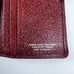 Vintage 1980s Red Hampshire Pigskin Pocket Day-Timer Junior Size Made in Canada