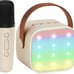 YLL Mini Kids Karaoke Machine, Portable Bluetooth Speaker with Wireless Micropho