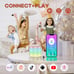 YLL Mini Kids Karaoke Machine, Portable Bluetooth Speaker with Wireless Micropho