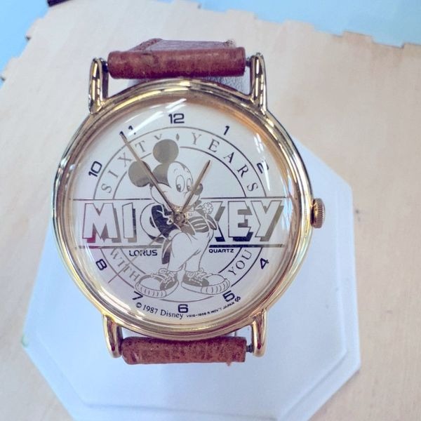 Lorus Disney Mickey Mouse Watch 60 years new battery