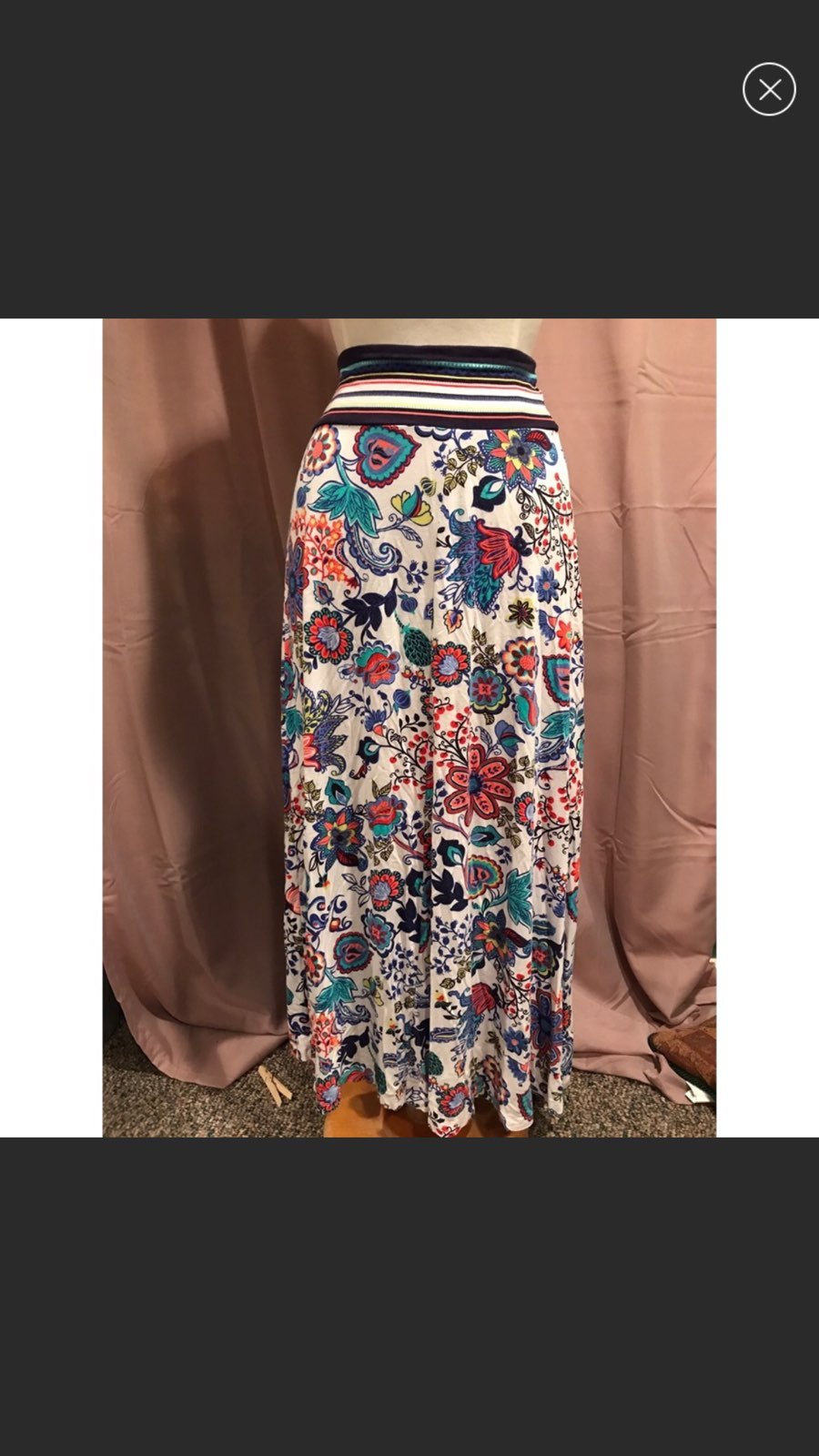 Milly Printed Maxi Skirt