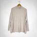 Pure Cashemere Mock Neck Wrap Sweater Size 12