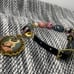 “Little Lady(808)” Leather & Bead Charm Bracelet