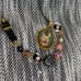 “Little Lady(808)” Leather & Bead Charm Bracelet