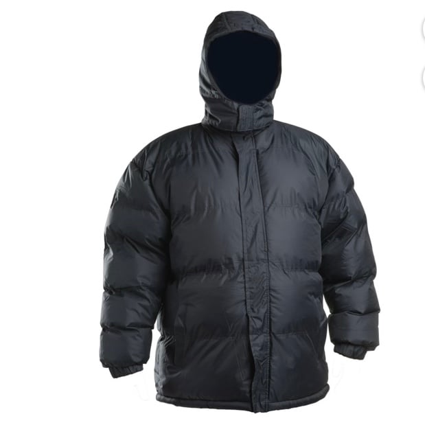 Lion Force Mens' Warm Puffer Coat Jacket Removable Hood Polar Fleece Lining sz L