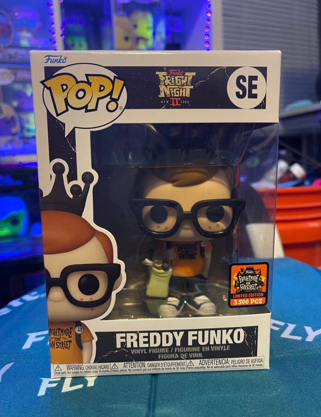 2022 NYCC Exclusive FREDDY FUNKO Frightmare on Fun Street Fright Night Funko Pop