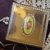 D .F. B. Co vintage powder compact