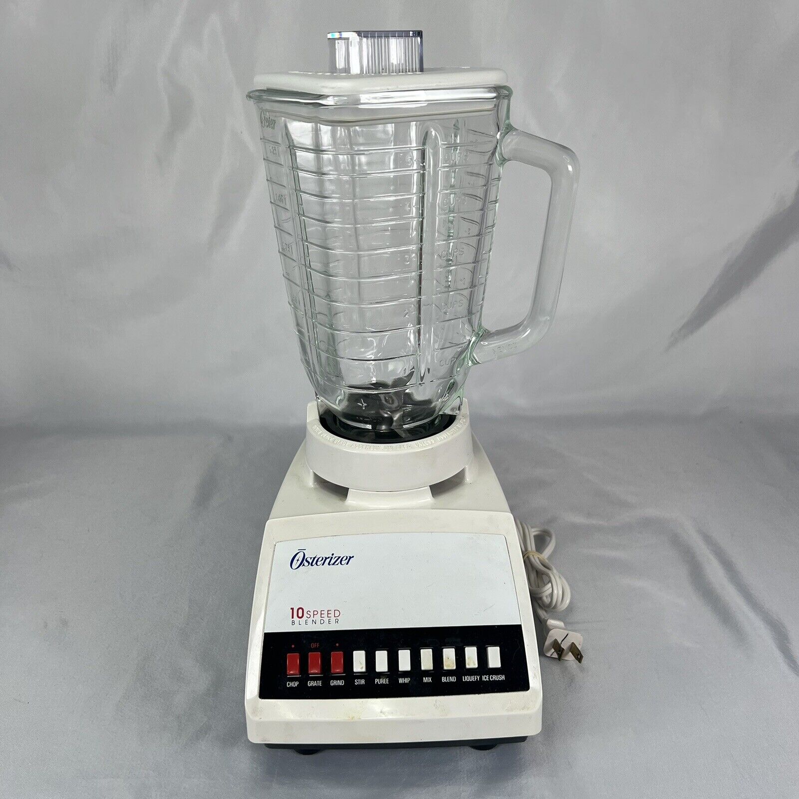 Sunbeam Oster Osterizer 10 Speed Blender 869-18S Tested Working