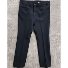 Vintage Levis 517 Pants Mens 36x32* Blue Bootcut Black Gold Tab 90s Dacron USA