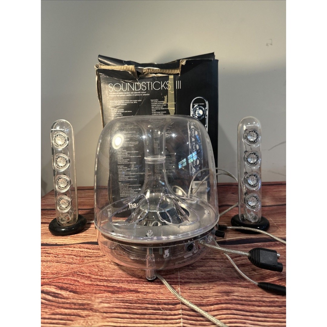 【動作品】harman/kardon SOUNDSTICKS Amazon.co.jp: ハーマンインターナショナル Harman Kardon