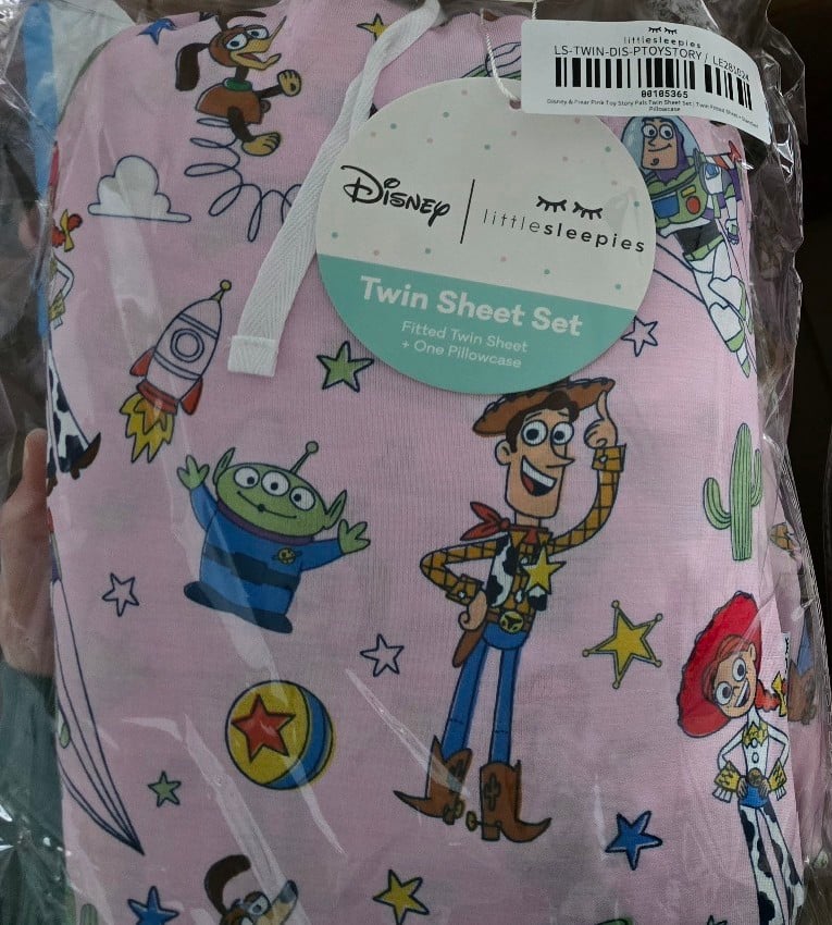 Little Sleepies twin toy story sheet