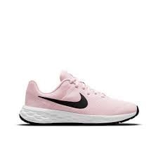 Nike Revolution 6 Girls Size 4.5 Youth Running Shoes Pink