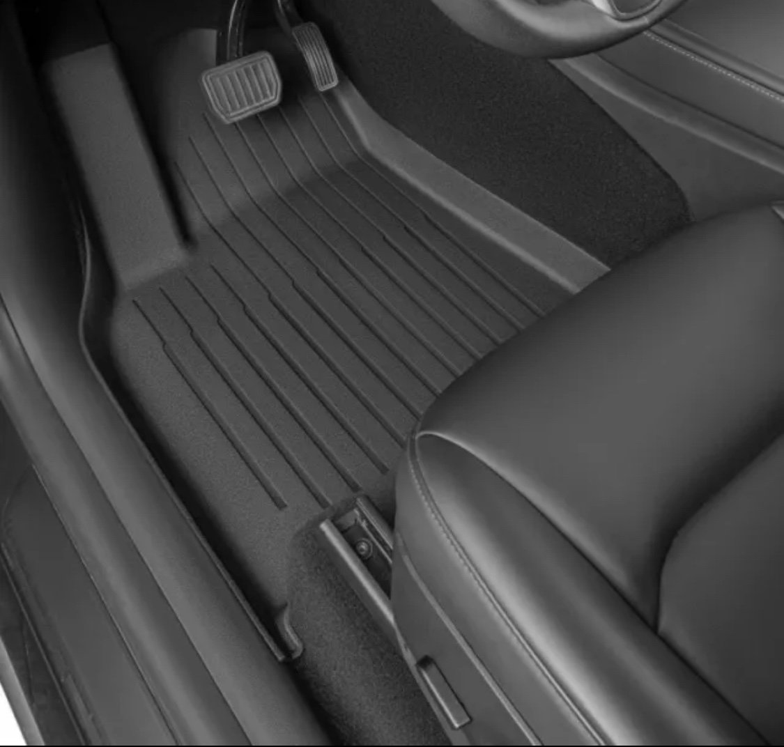 SUPER LINER Floor Mats for Tesla Model Y 5-Seat 2021-2023 2024 Custom Fit