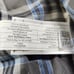 Brooks Brothers Thermore Coat Men Size XL Plaid Quilt Lining Wool Jacket Blue