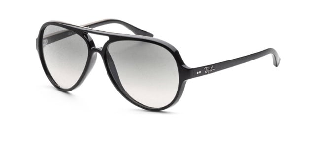 **READ** Ray-Ban Cats 5000 4125 Sunglasses black clear gradient grey