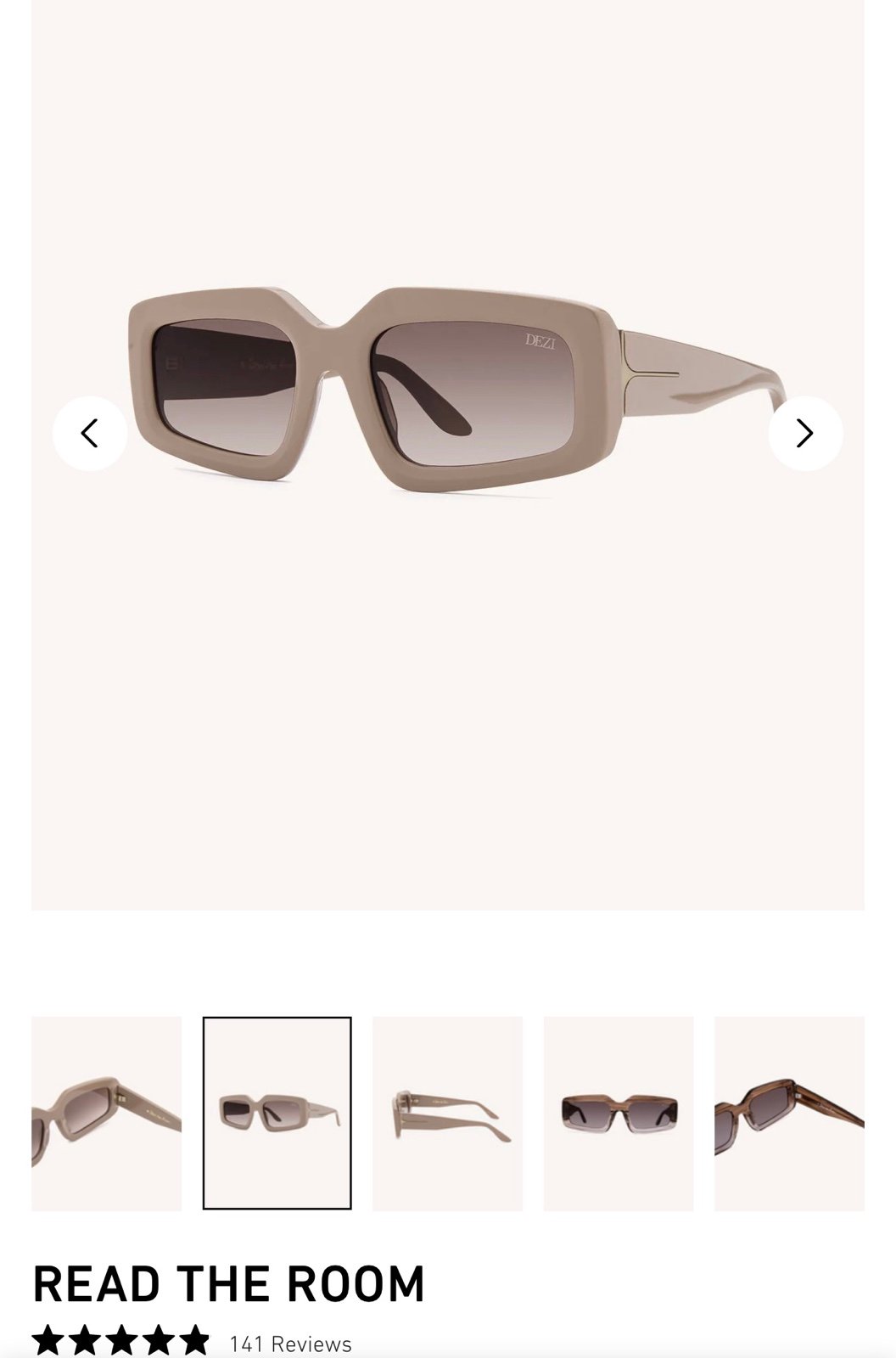 dezi sunglasses read the room