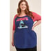Torrid 3 (3X 22/24) JAWS Shark Punk Gothic Horror Movie Sleep Tunic Pajama Shirt