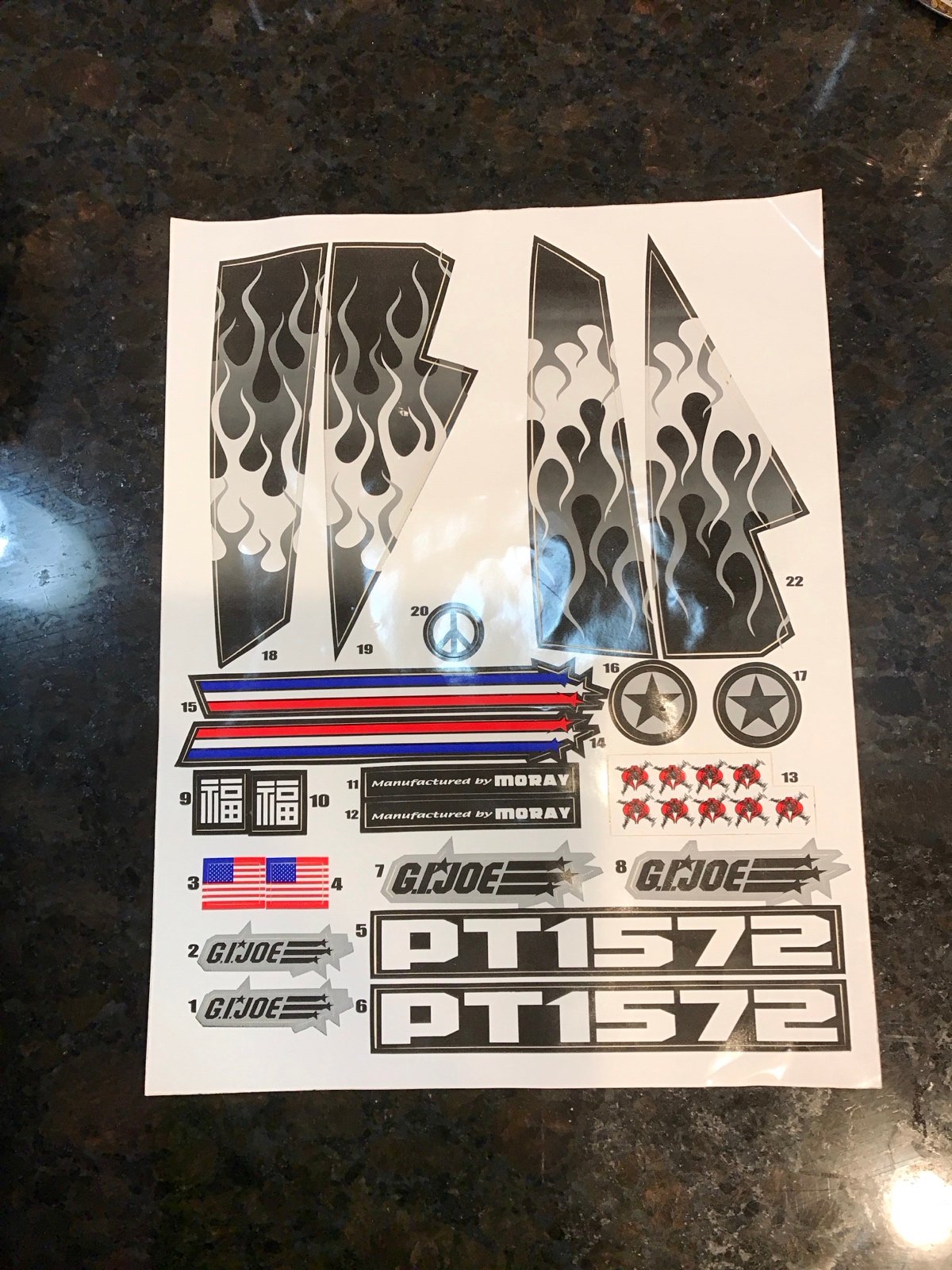 1997 G.I. JOE MORAY HYDROFOIL