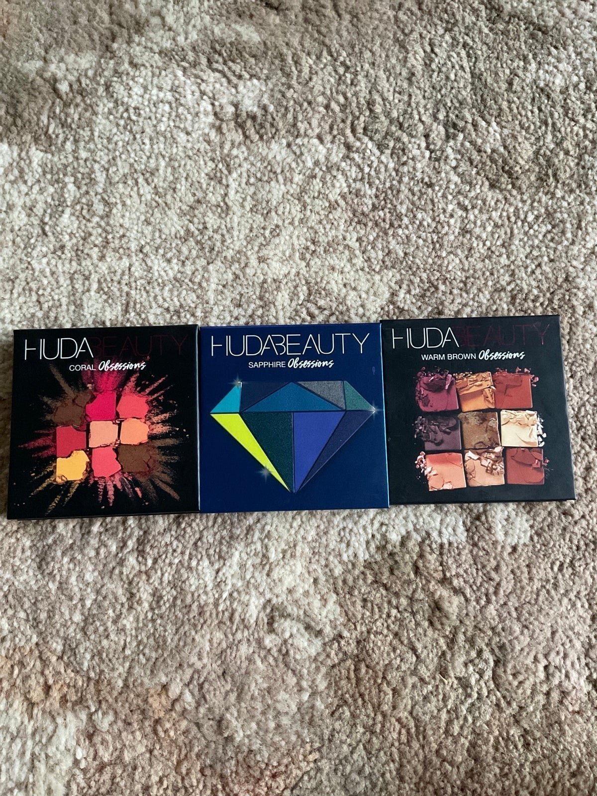 Huda beauty obsessions palette bundle