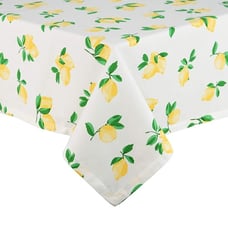Kate Spade New York Make Lemonade Cotton Tablecloth New Discontinued