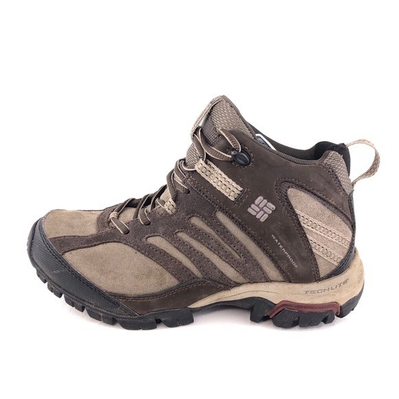 Columbia Shasta Ridge Mid Hiking Boots 6.5