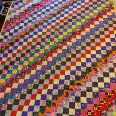 Handmade Antique Halloween quilt