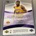 James Worthy auto - Upper Deck - Sp /100