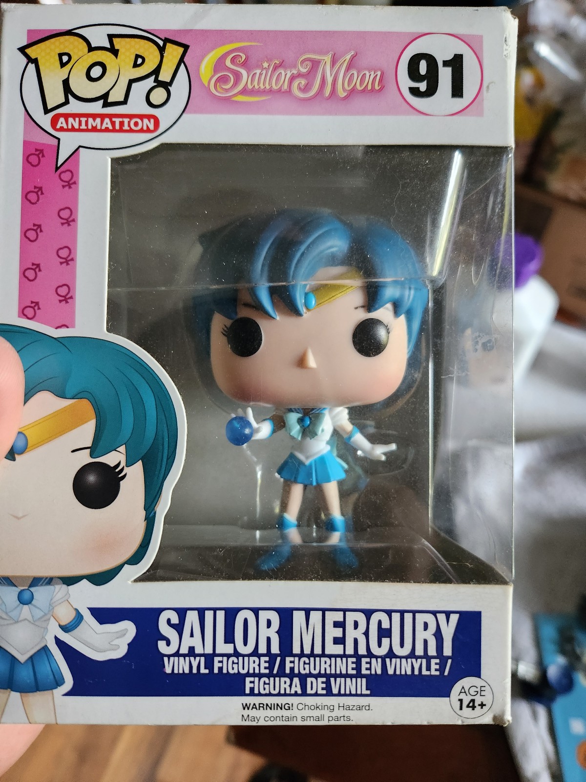 A Funko Pop Sailor Mercury #91